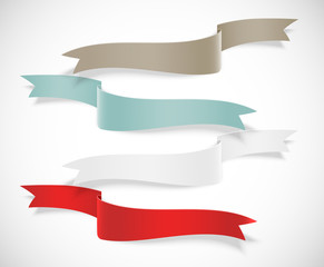 set of ribbons