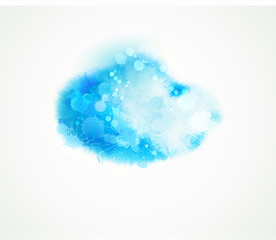 Fotomurales - Blue cloud