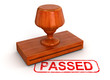 Rubber Stamp passed