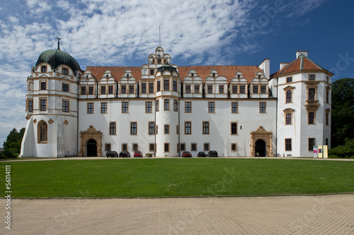 Obraz na płótnie canvas czteroczęściowy "tetraptyk" Zamek w Celle, Niemcy