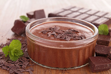 Sticker - chocolate mousse