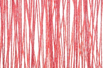 Jute rope on white background