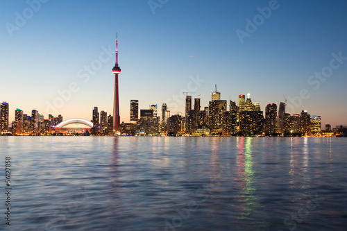 Plakat na papierze fotorealistycznym Panoramę Toronto