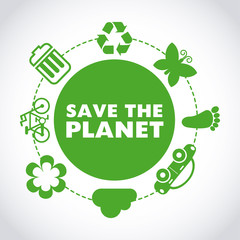 Poster - save the planet