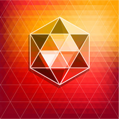 Abstract diamond background