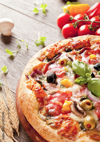 Naklejka samoprzylepna Włoska pizza