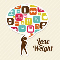 Poster - lose weight