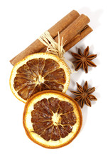 Christmas Decoration: Orange, Anise And Cinnamon;