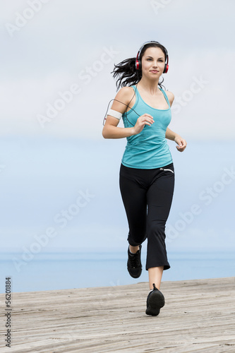 Board z aluminiowym obramowaniem Jogging