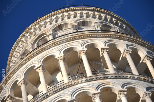 Zdjęcie XXL Słynna Krzywa Wieża w Pizie na Placu Cudów, Toskania we Włoszech