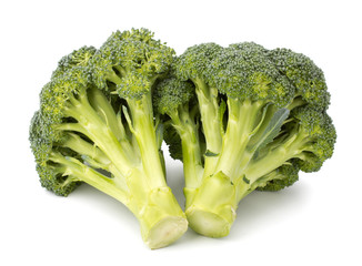 Broccoli vegetable isolated on white background