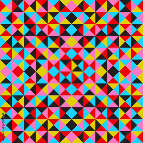 Obraz na płótnie canvas dwuczęściowy "dyptyk" Wektor streszczenie tło geometryczne, kolorowe