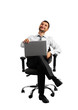© ArtFamily - smiley young adult businessman