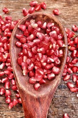 Sticker - Pomegranate fruit.