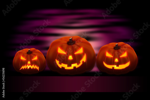 Board z aluminiowym obramowaniem Halloween
