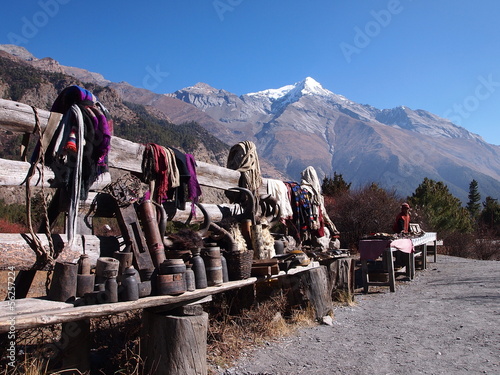 Board z aluminiowym obramowaniem Himalajskie góry Nepalu