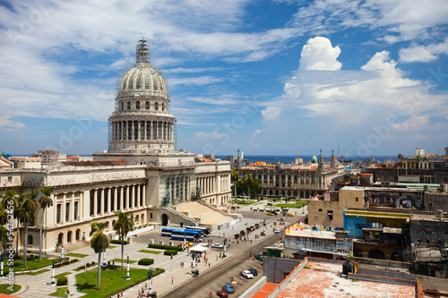 Plakat na papierze fotorealistycznym Stara havana