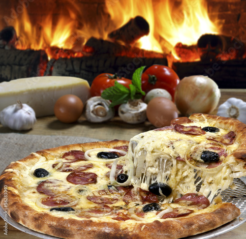 Naklejka samoprzylepna Pizza