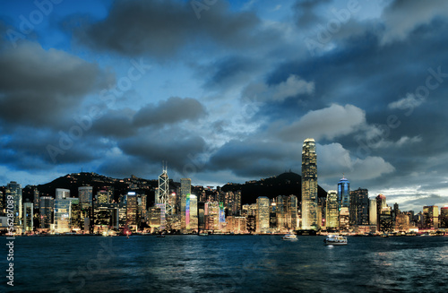 Naklejka samoprzylepna Hongkong