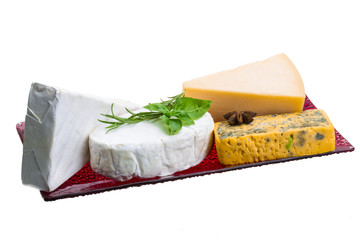 Variety cheese assortment