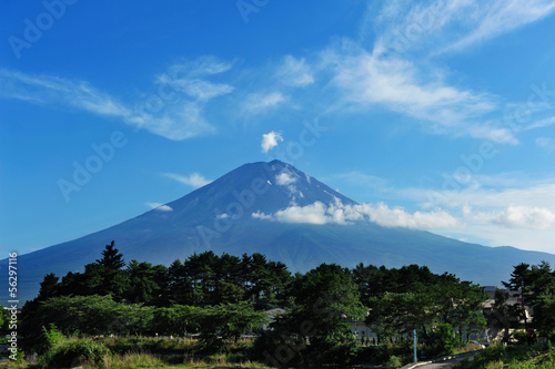 Naklejka samoprzylepna Góra Fuji