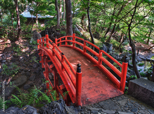 Naklejka samoprzylepna Most tsutenkyo