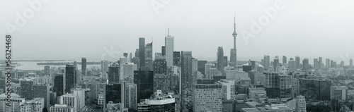 Plakat na papierze fotorealistycznym Zmierzch Toronto