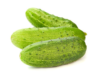 Three cucumber