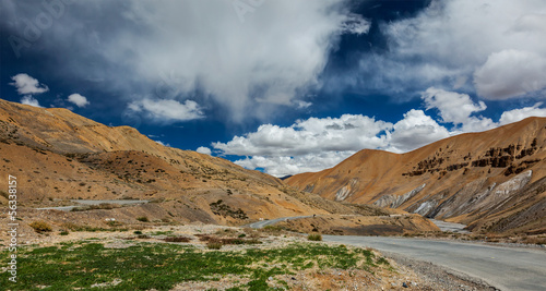 Board z aluminiowym obramowaniem Droga manali-leh