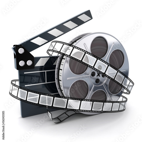 Tapeta ścienna Szpula i film
