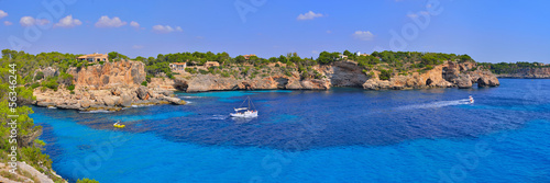 Naklejka samoprzylepna Cala lombards mallorca