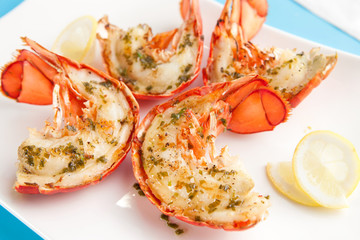 Sticker - Grilled lobster tails