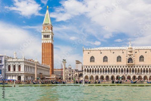 Board z aluminiowym obramowaniem Piazza san marco w Wenecji, Włochy