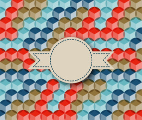 Poster - Abstract geometric background