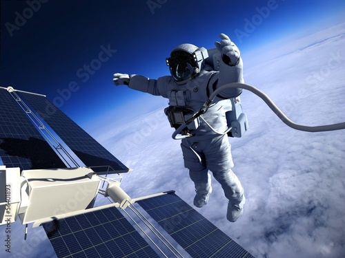 Fotoboard na płycie Astronauta