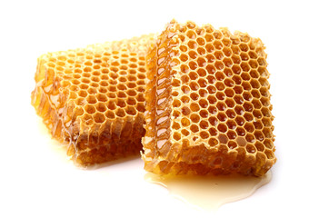 Poster - Honeycomb in closeup