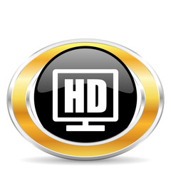 Aufkleber - hd display