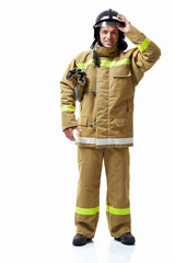 Wall Mural - Firefighter