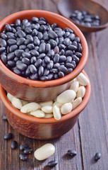 Poster - black and white beans