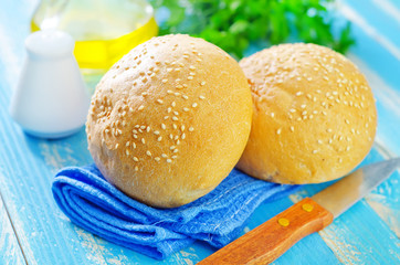 Poster - rolls for burgers