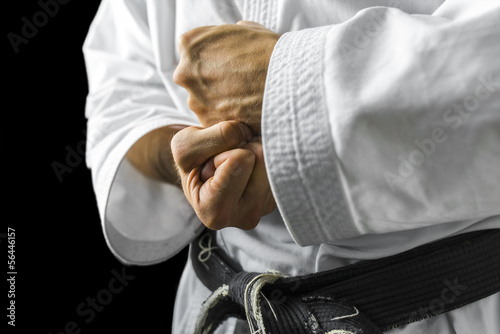 Board z aluminiowym obramowaniem Ręce karate