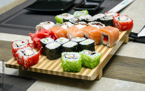 Tapeta ścienna Japońskie sushi