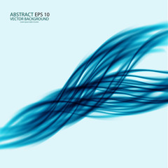 Aufkleber - Soft wave background