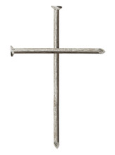 Cross Made Of Nails