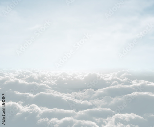 Obraz na płótnie canvas dwuczęściowy "dyptyk" Skyscape wysokiej rozdzielczości z chmurami