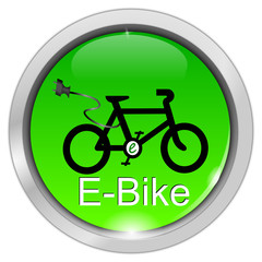 Wall Mural - E-Bike Button