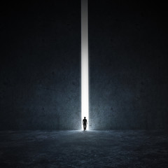 Wall Mural - lonely explorer