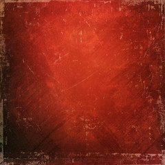 Poster - Grunge red background