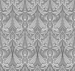 Wall Mural - Abstract seamless art nouveau pattern