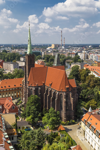 Naklejka na szybę Cathedral of St Bartholomew and the Holy Cross